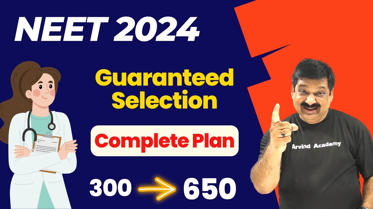 NEET 2024 💥One Year Complete Plan 💥 How to Score 650+ in One year in ...
