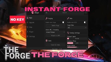 The Forge Script *NO KEY* Auto Forge, Auto Farm Zombies,Dupe Ores, Auto Mine Ores, WORK 100%