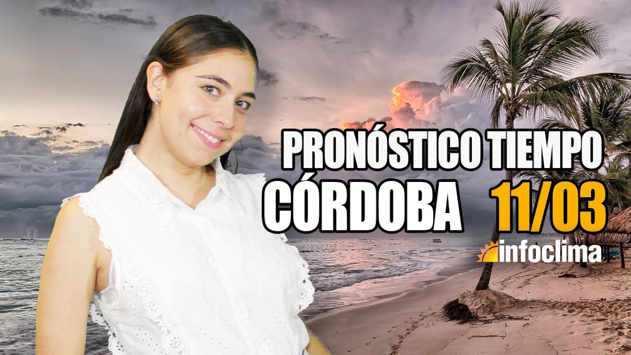 Pronóstico para el 11 de marzo de 2026. Córdoba - Argentina - Infoclima TV