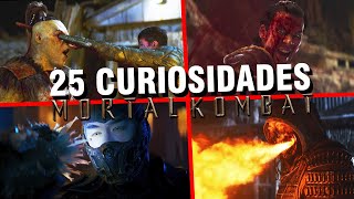 25 CURIOSIDADES DE MORTAL KOMBAT 2021