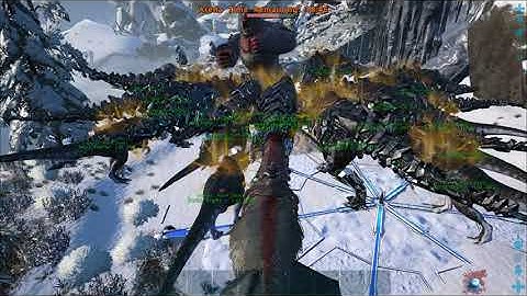 ARK primitive plus island megapithecus ape boss fight