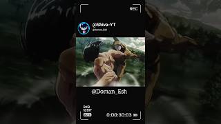 ATTACK TITAN 😈VS ARMORED TITAN FIGHT 😈#, ☠️