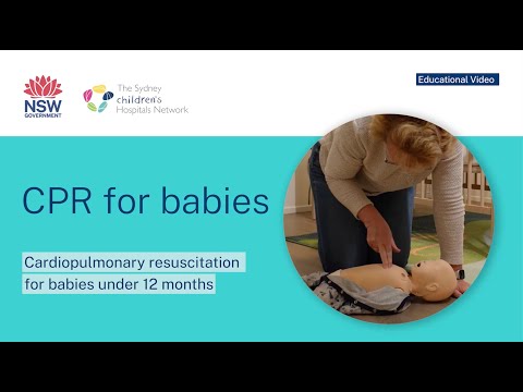 How to perform CPR on a baby | SCHN step-by-step guide for parents and carers