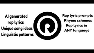 Rhyme Rap Boss Lyrics Generator AI - Rap Companion, Hip-Hop Prompts, AI Song writing, FREE Beats -1
