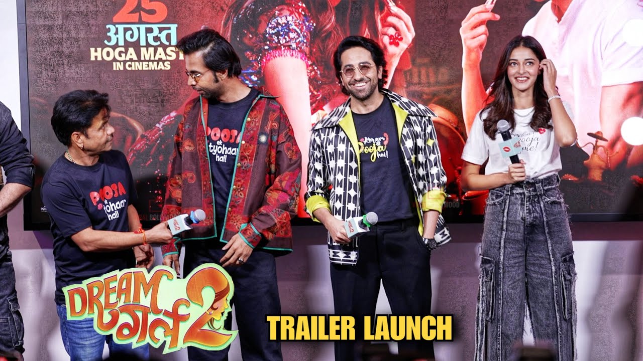 Dream Girl 2 Official Trailer Launch | Ayushmann Khurrana, Ananya Panday, Rajpal Yadav