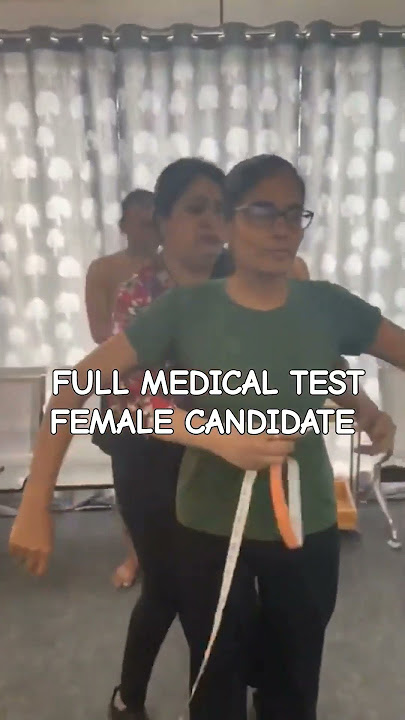 ARMY MEDICAL TEST OF FEMALE CANDIDATE | NDA SSB MEDICAL TEST | NDA MEDICAL TEST | CDS MEDICAL TEST