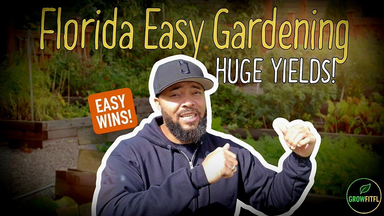 Lazy Florida Gardeing: 7 Crops for Busy People
