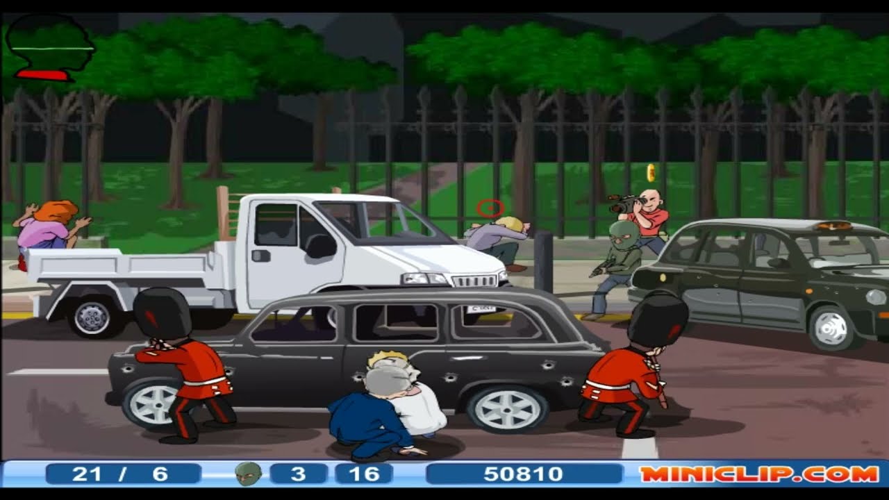 Bush Royal Rampage - Flash Game 