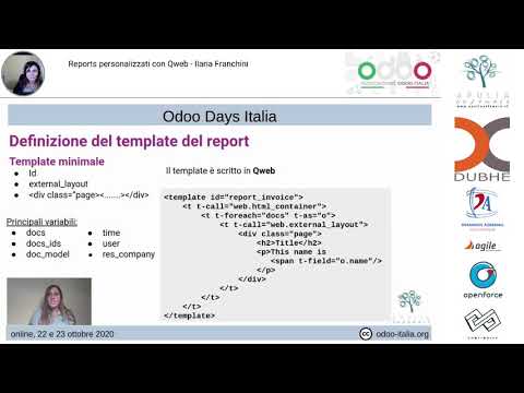 Reports personalizzati con Qweb - Ilaria Franchini