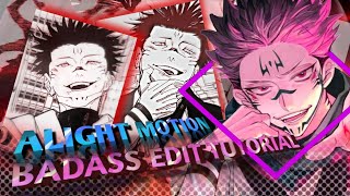 How to make a badass shake | Alight motion - editing tutorial | Full editing tutorial for beginners