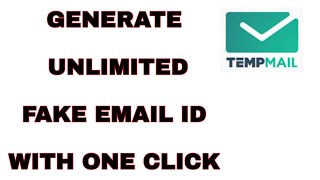 Fake email / Temporary Disposable email ya Fake email generate kaise karte hain screenshot 5