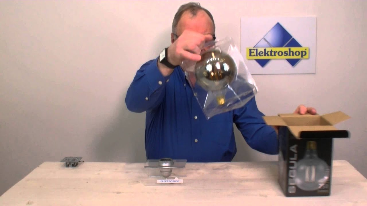 Globe LED lamp filament Segula dimbaar