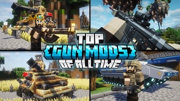 Top 10 Minecraft Gun Mods of All Time (Forge/NeoForge)
