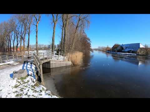 Winterwonderland rondom Maassluis