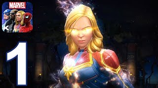 MARVEL Contest of Champions - Gameplay Walkthrough Part 1 - Act 1: Chapter 1 (iOS, Android) screenshot 1