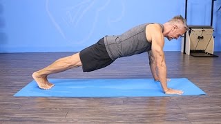 Pilates Mat Leg Pull Front Variation