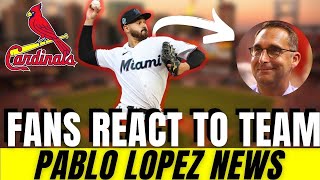 🔥🔥BREAKING NEWS! FANS REACT TO TEAM DISCUSSING TRADE FOR MARLINS PITCHER ST. LOUIS CARDINALS NEWS