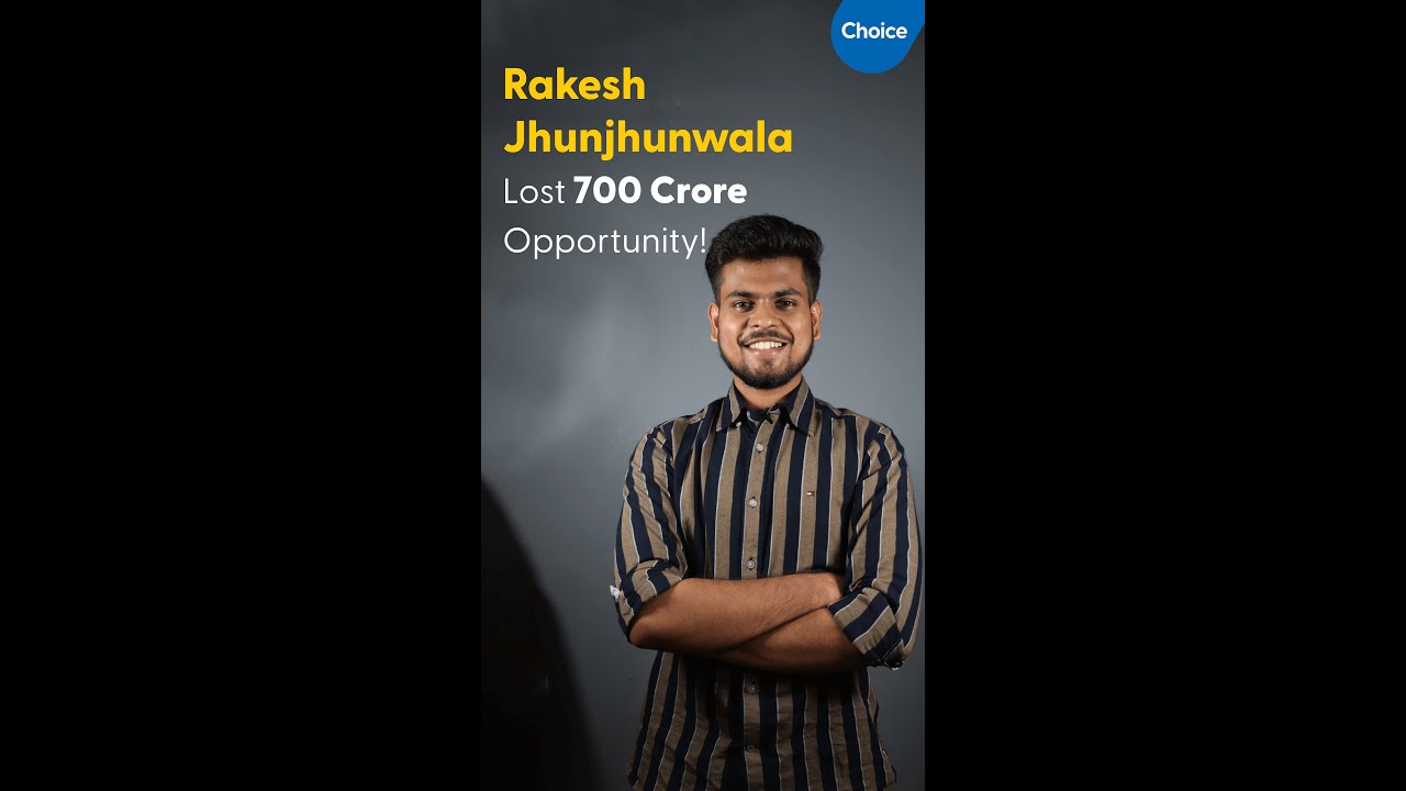 How Rakesh Jhunjhunwala Lost 700 Crores into Crisil Stock? | Choice  