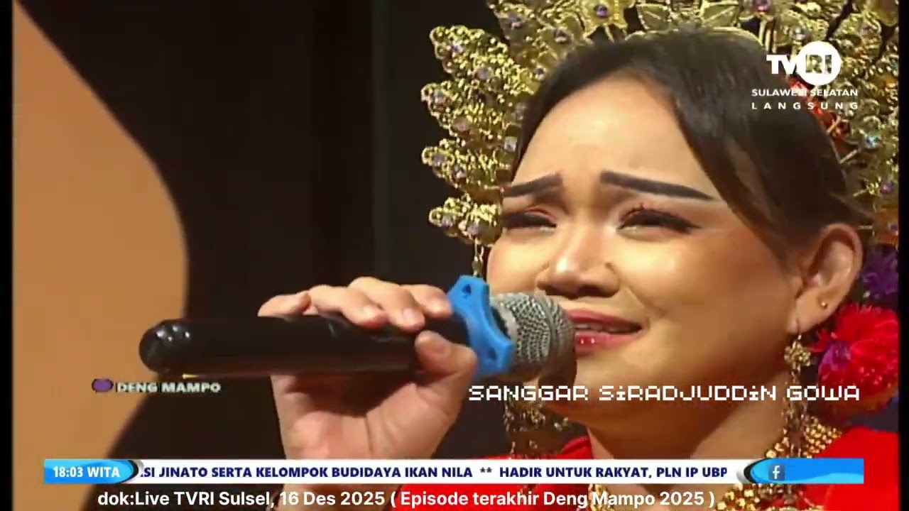 Ammacciang cover Sanggar Siradjuddin Gowa - Dian Siradjuddin dg. Cora . 16 Des 2025. Live Deng Mampo