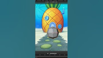 🧽🍍 How to make bikini bottom in blender - SpongeBob House 🍍🧽