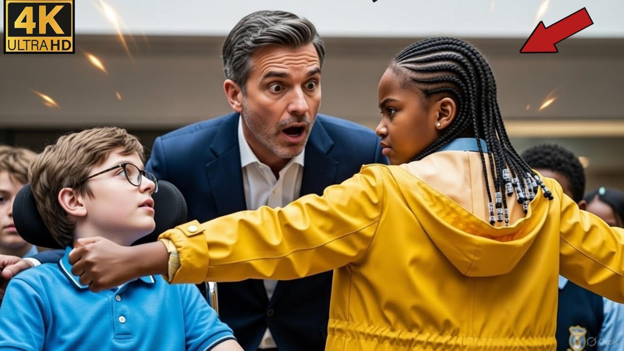 Billionaire Dad Sees Black Girl Defend His Disabled Son From Bullies —His Next Move Shocks Everyone