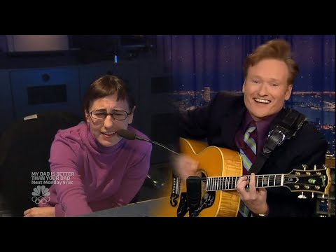 Late Night 'Conan Sings for Suzie! (Ring Spin Record) 2/11/08