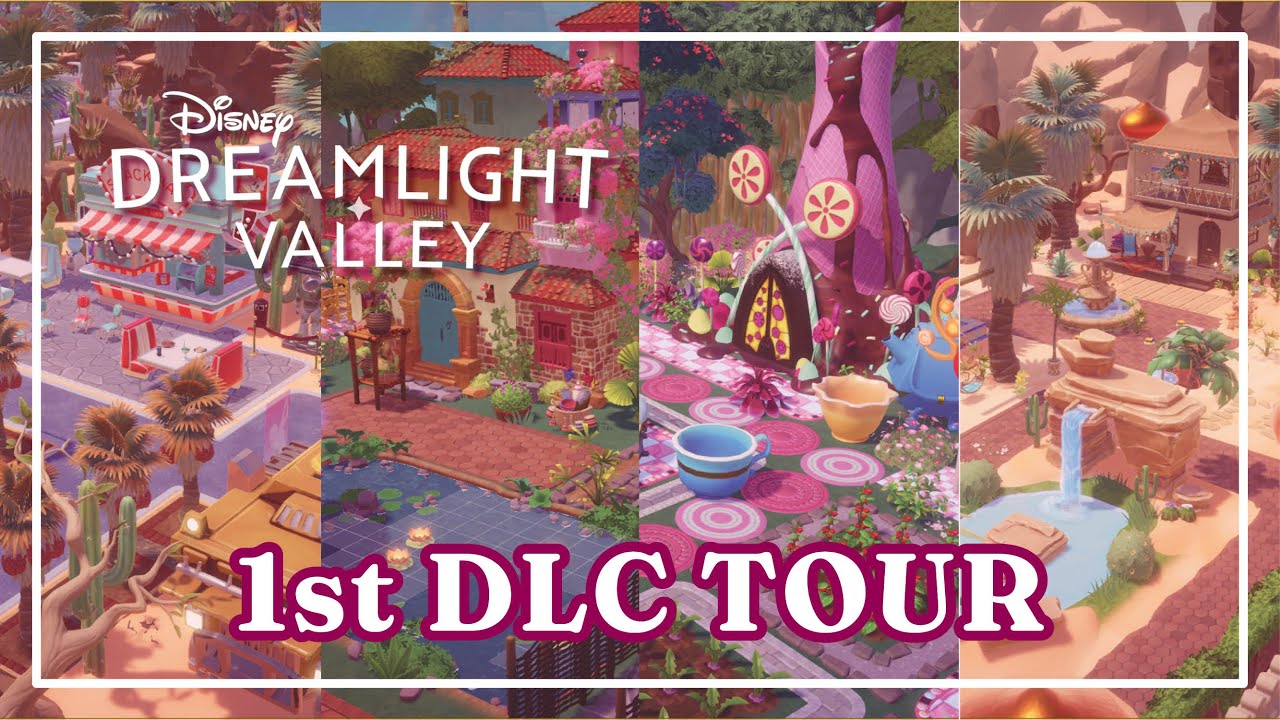 VALLEY TOUR 🌵 RIFT IN TIME DLC | Visitez mon premier DLC de disney dreamlight valley ✨