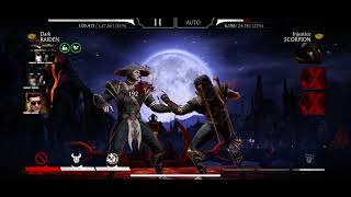 Dark Raiden X-Ray Attack On Injustice Scorpionmortal Kombat Mobile Gameplay