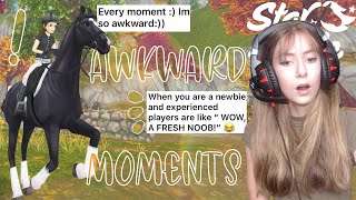 YOUR most AWKWARD MOMENTS | Star Stable Training Time | SSO