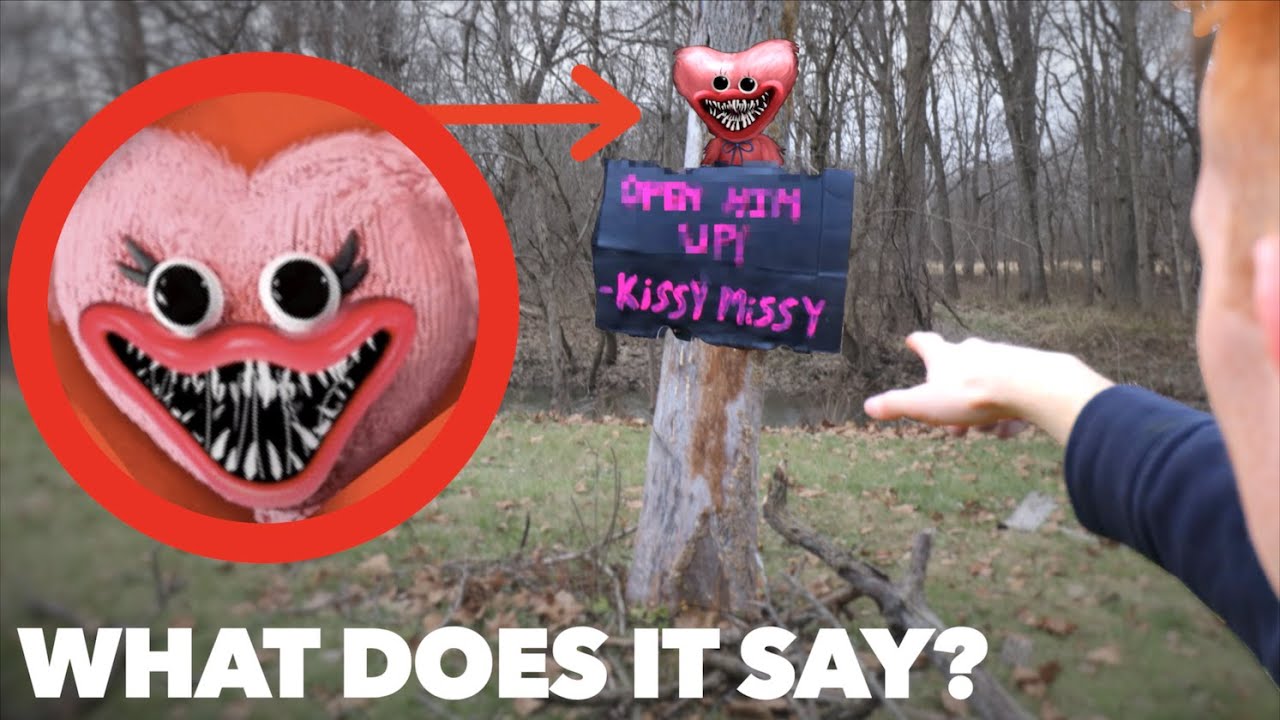 KISSY MISSY LEFT ME A NOTE IN REAL LIFE! *What Does It Say?* YouTube