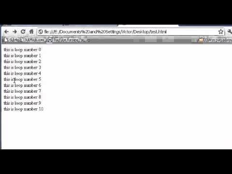 JavaScript Break Continue