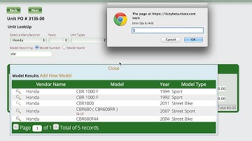 How to Create a Serialized Unit Order