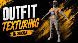Character Outfit Texturing in 3D Coat - Timelapse