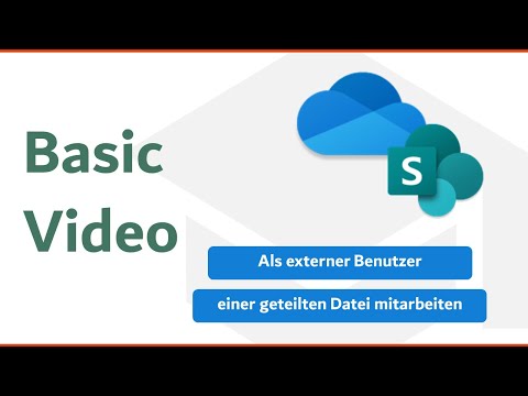 Als externer Benutzer einer geteilten Datei mitarbeiten