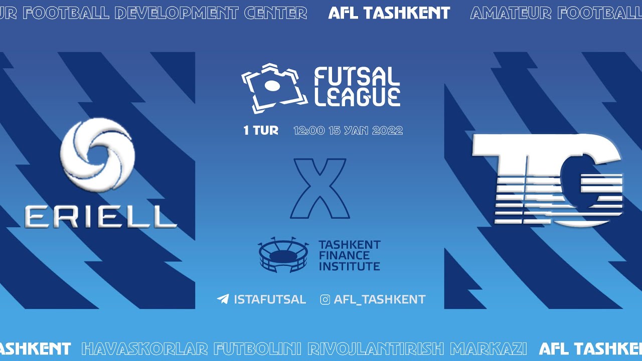 FUTSAL | ERIELL x TTG 2:2 | 1 TUR | ФУТЗАЛ
