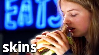 Cassie Tells Herself To Eat | Skins