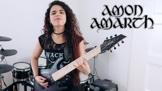 AMON AMARTH &quot;Deceiver of the Gods&quot; Guitar Cover | Noelle dos Anjos