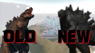 Godzilla 2021 - OLD VS NEW | Roblox Kaiju Universe