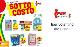 Iper volantino 01/10 - 10/10