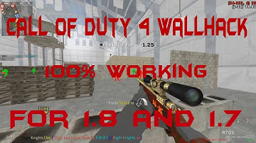 *2018* Call of duty MW 4 Wallhack 1.8,1.7 100% Working On Gameranger Too