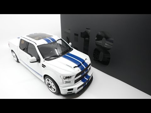 1/18シェルビーF150スーパースネーク GT Spirit 2019 Shelby F-150 Super Snake 1/18 Unboxing & First