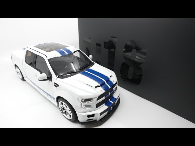 FORD SHELBY F-150 (775HP) Pick-Up 2022 cerchi bianco/nero 1:18 GT415 GT