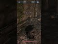 #skyrim She forgot to cast Helmet Protection 🙈🤣