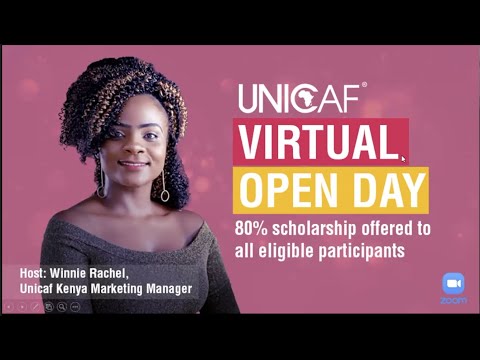 Unicaf Kenya Virtual Open Day