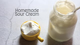 Homemade Sour Cream