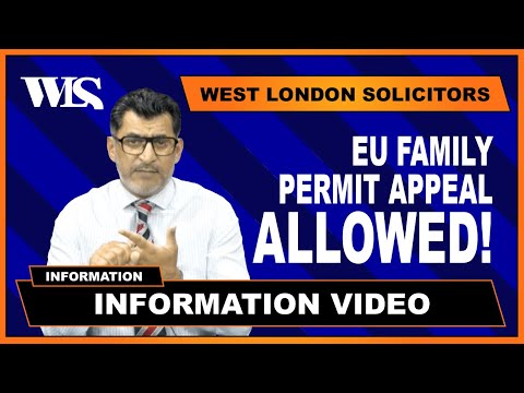 Immigration with Tariq - EU Family Permit Appeal ALLOWED!