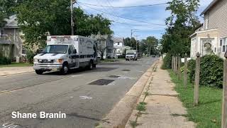 Atlantic Highlands First Aid Squad Ambulance (85-57) and Monoc MICU 206 Transporting Code 1