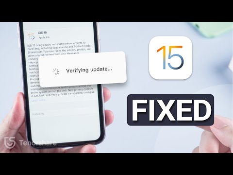 [FIXED!] iOS 15 iPhone Stuck on Verifying Update 2021 - 5 Methods