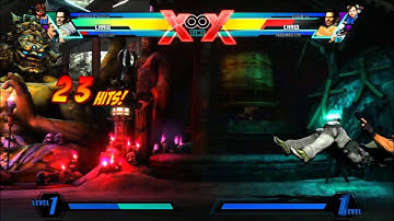 UMvC3 Chris Proximity Bomb Relaunch Combo