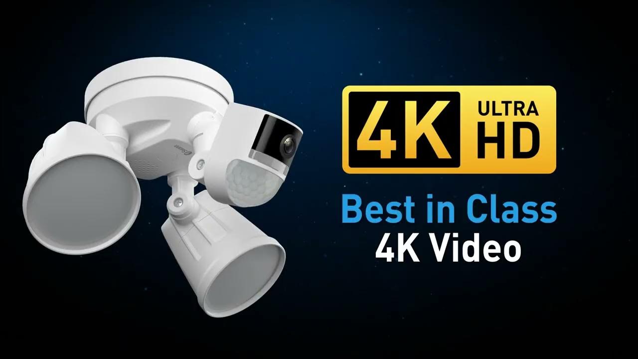 Swann 4K Floodlight Security Camera Hero Video (Nov 2022) YouTube